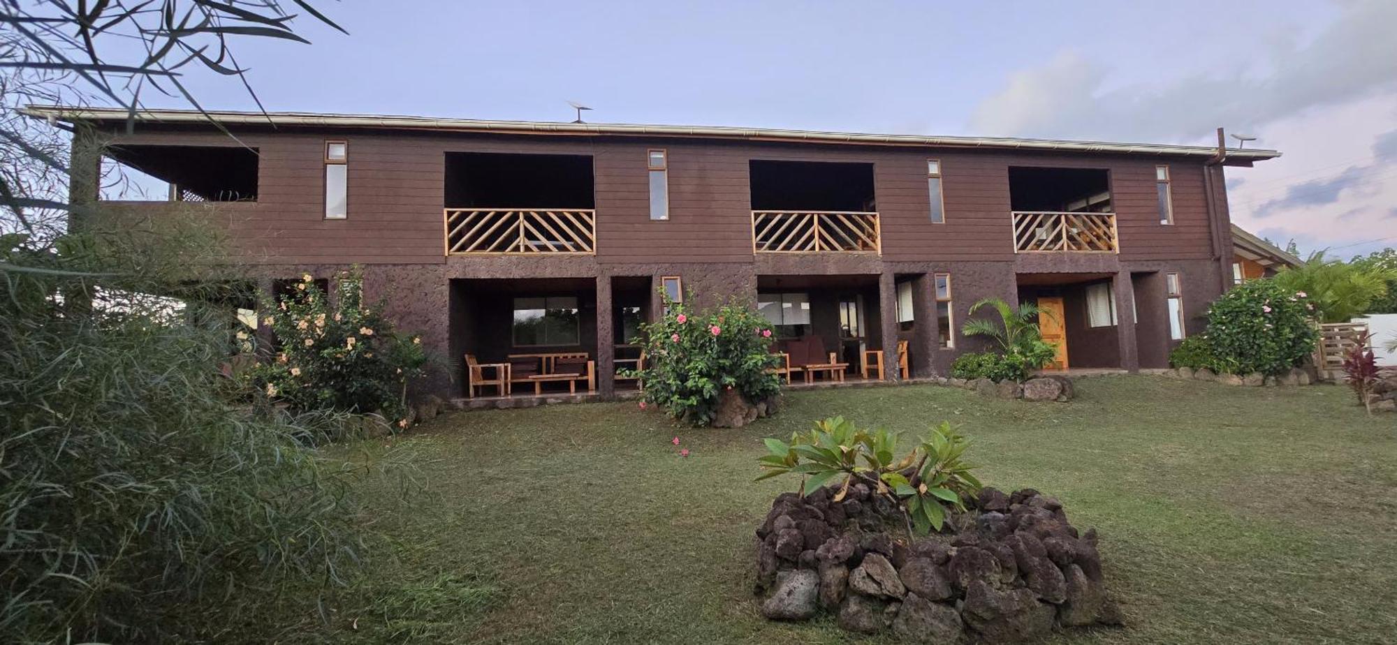 Apartamentos Tupuna Lodge هانجا روا المظهر الخارجي الصورة